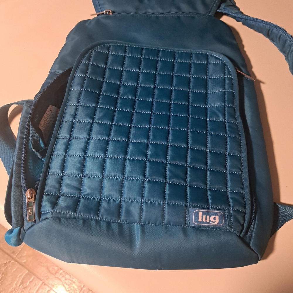 Lug Blue Quilted Men's Bag